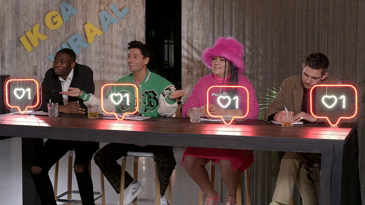 Ik ga viraal backdrop