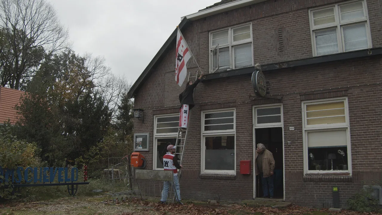 The Flaghoisters backdrop