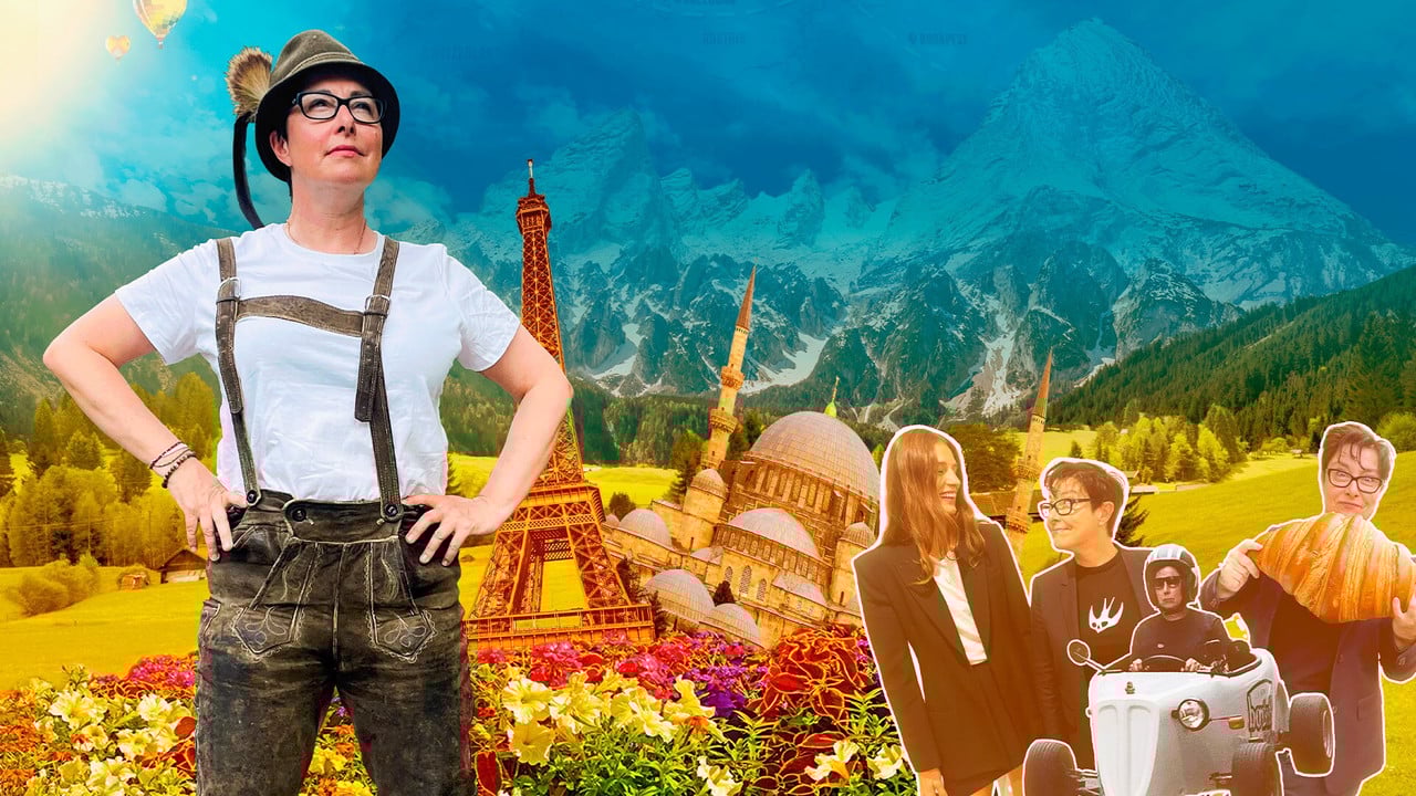 Sue Perkins' Big Adventure: Paris to Istanbul backdrop