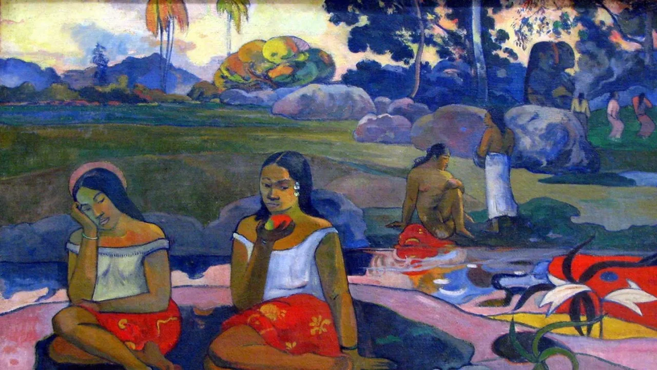 Les plus grands peintres du monde : Paul Gauguin backdrop