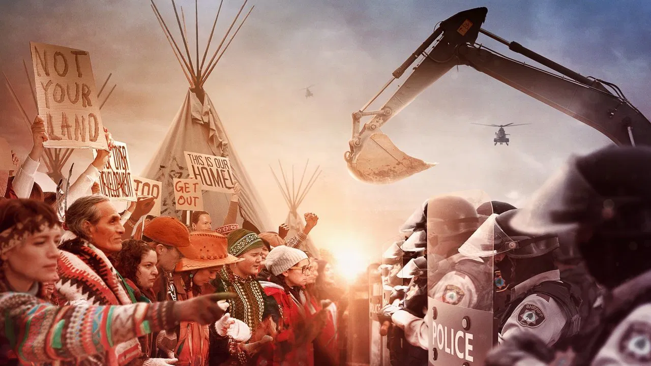 On Sacred Ground backdrop