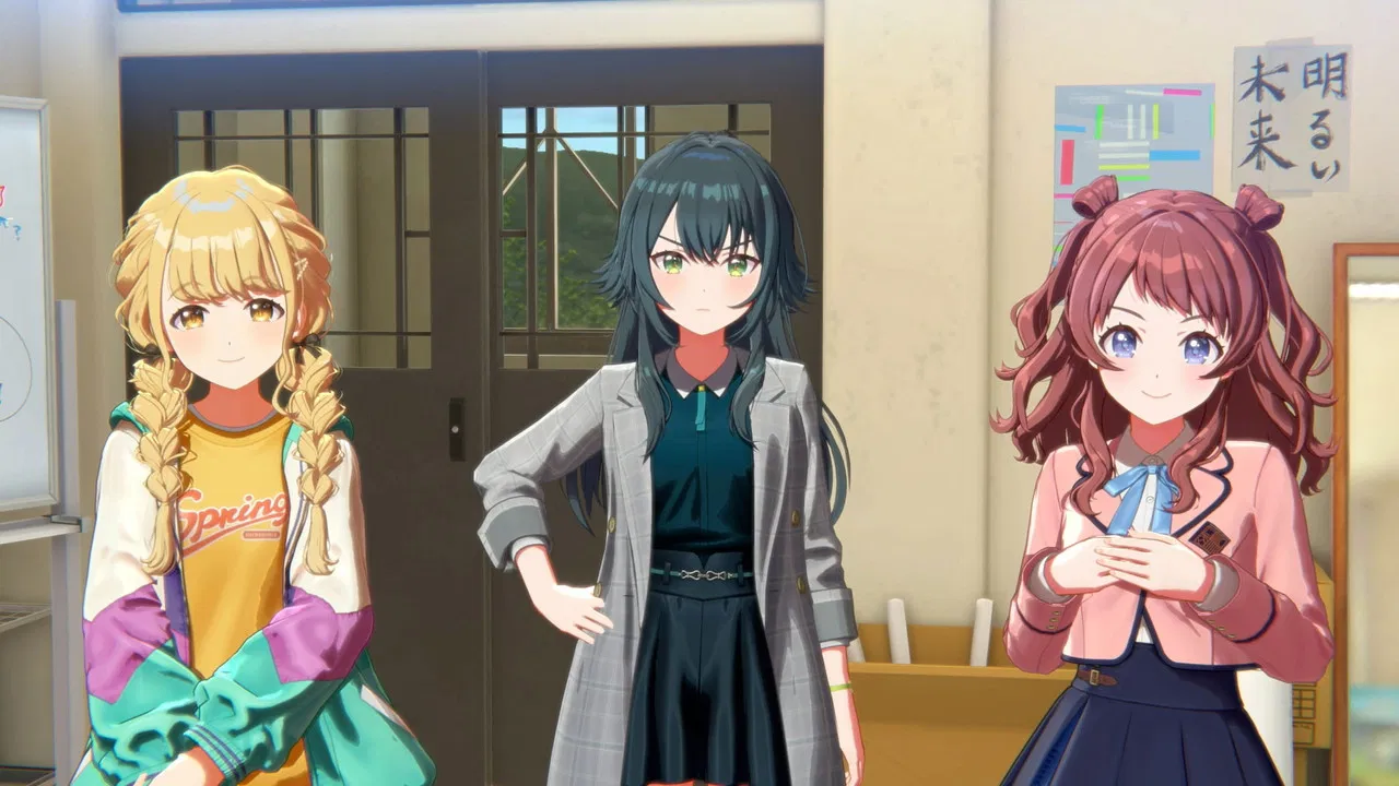 The Idolm@ster Gakuen: Story of Re;IRIS backdrop