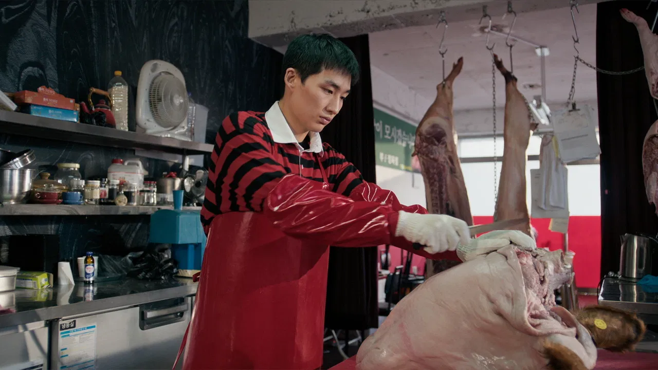 The Only Child in the Butchery backdrop