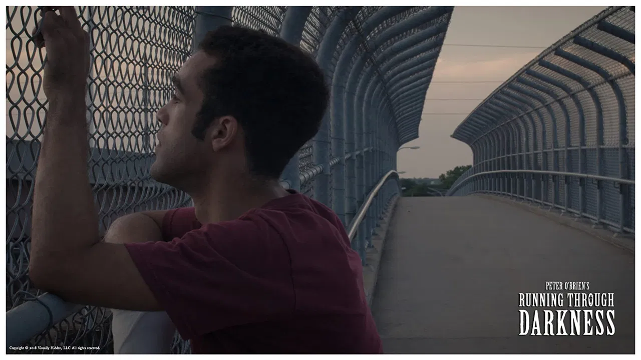 Running Through Darkness backdrop