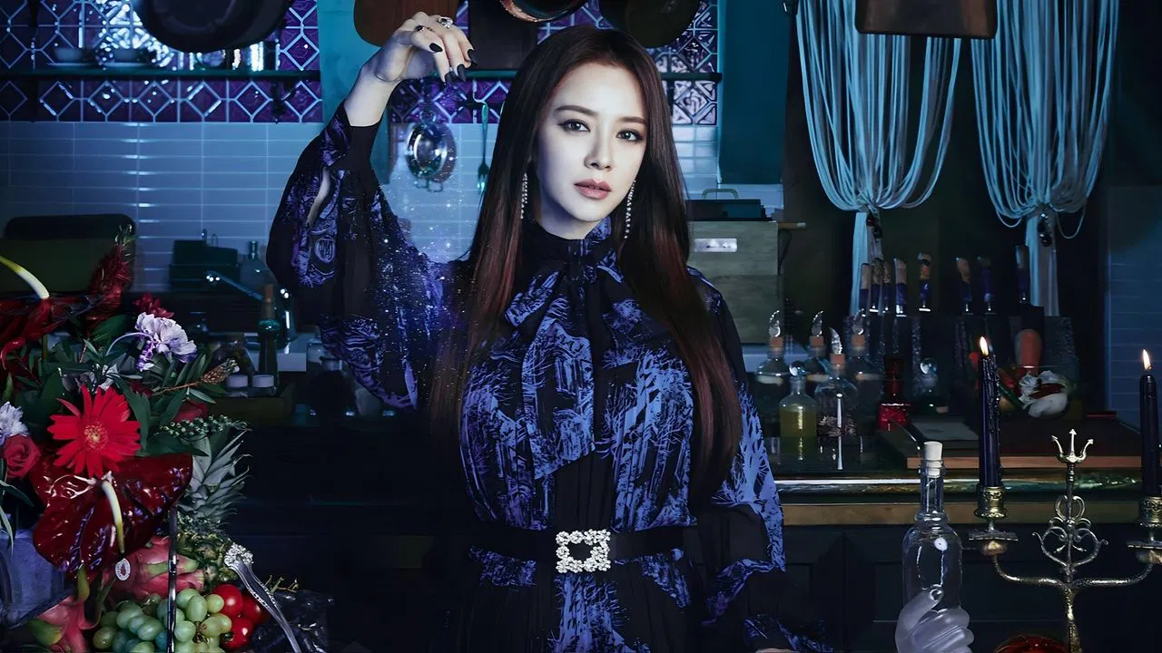 The Witch's Diner backdrop