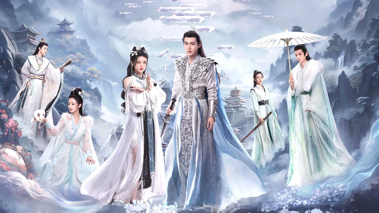 The Blossoming Love backdrop