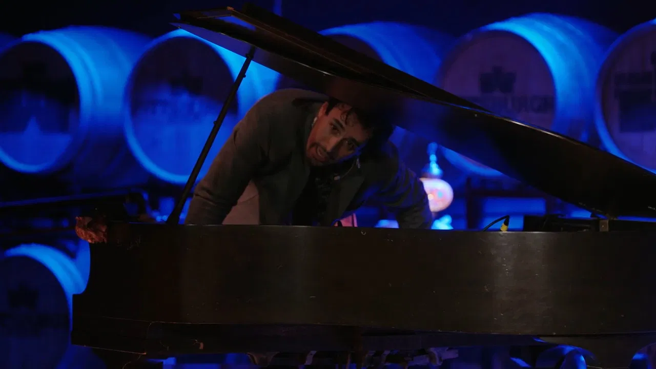 Slouching Towards Branson backdrop