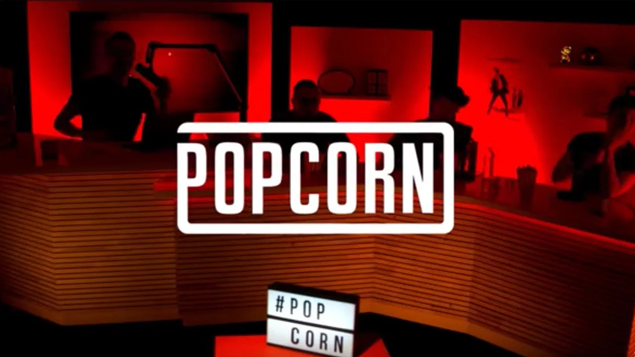 Popcorn backdrop