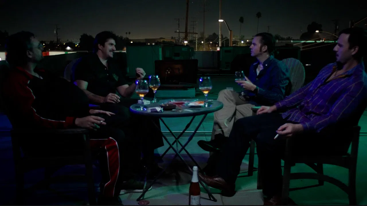 Shy Guys: a Mafia Comedy backdrop