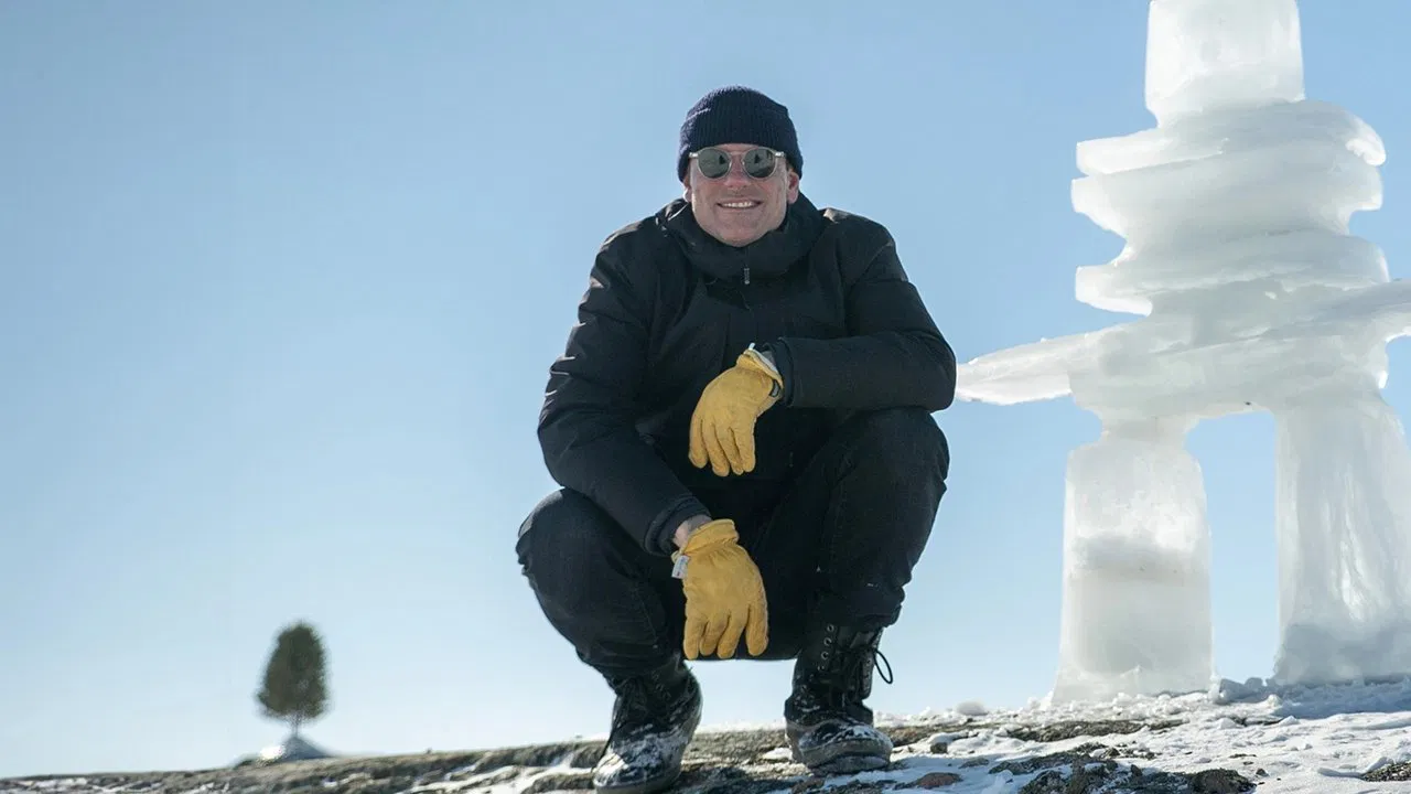 Chuck and the First Peoples' Kitchen backdrop