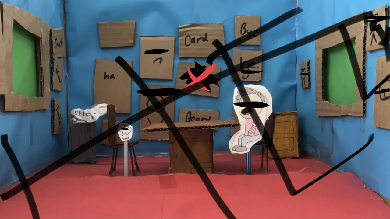 The Papered Show backdrop