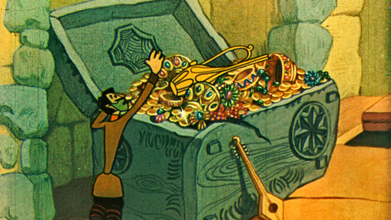 The New Adventures of Gold-Blower backdrop