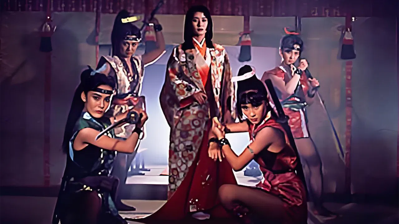 Female Ninjas Magic Chronicles backdrop