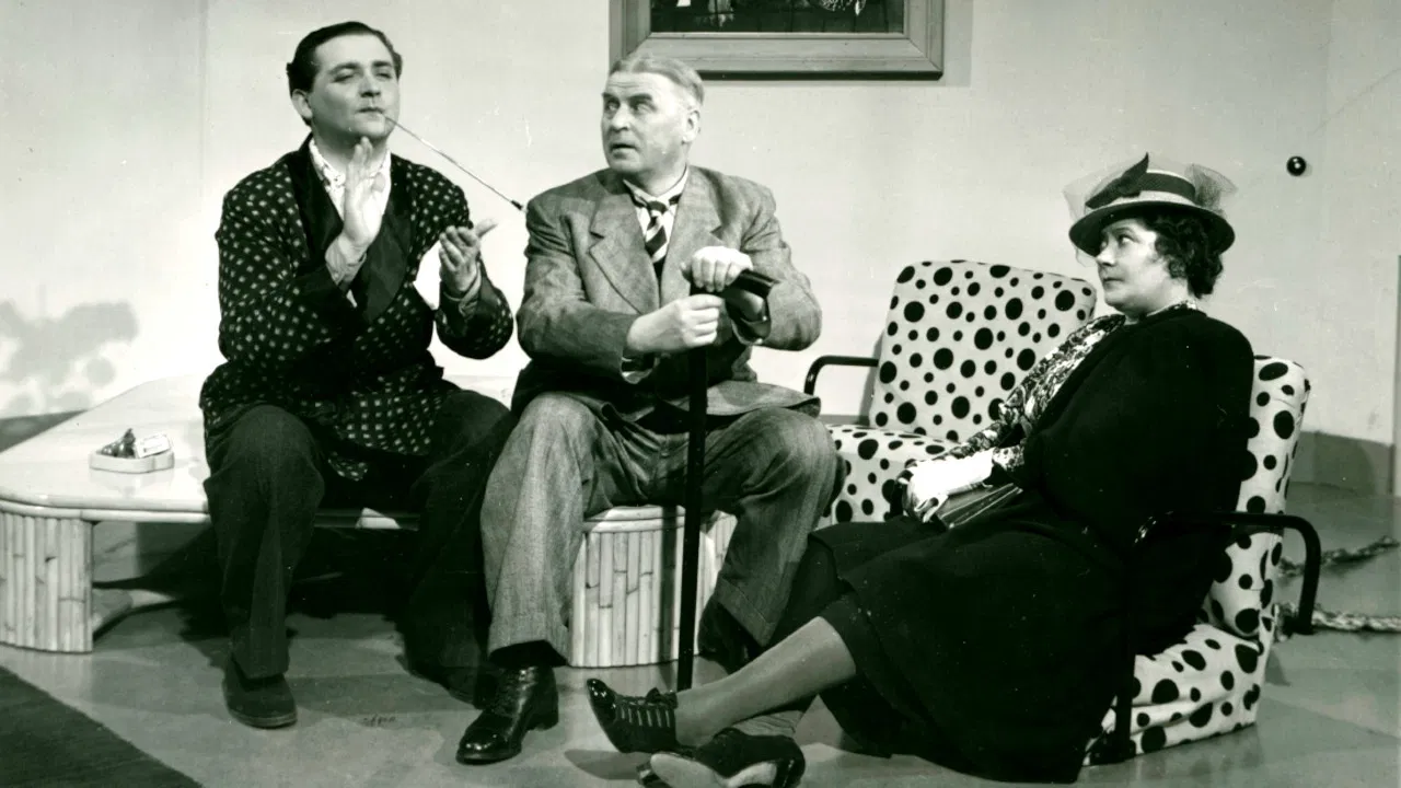 En fattig miljonär backdrop