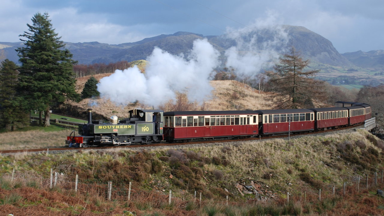 Steam Train Britain backdrop