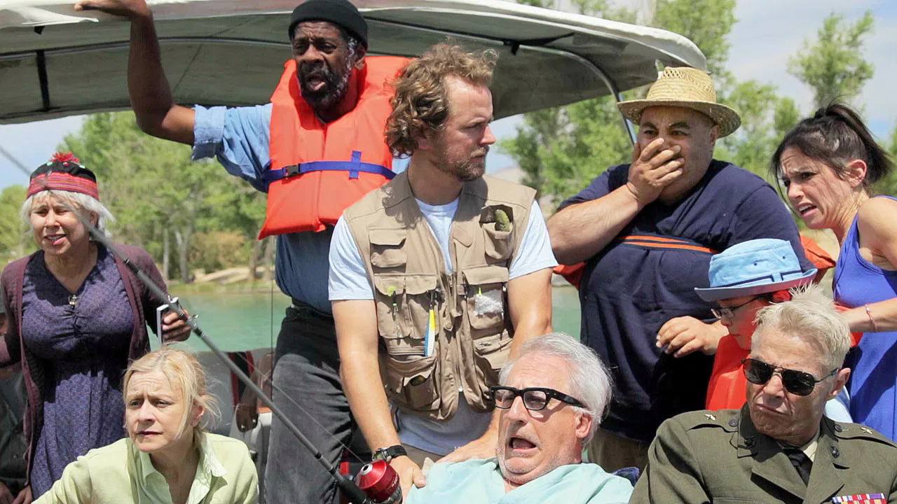 Assisted Fishing backdrop