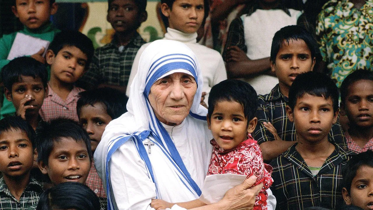 Mother Teresa: For the Love of God? backdrop