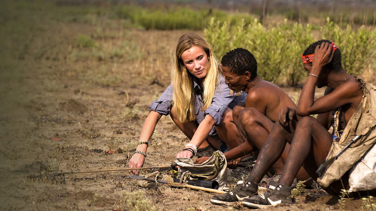 Terra Mater: Das Model und die Buschmänner backdrop