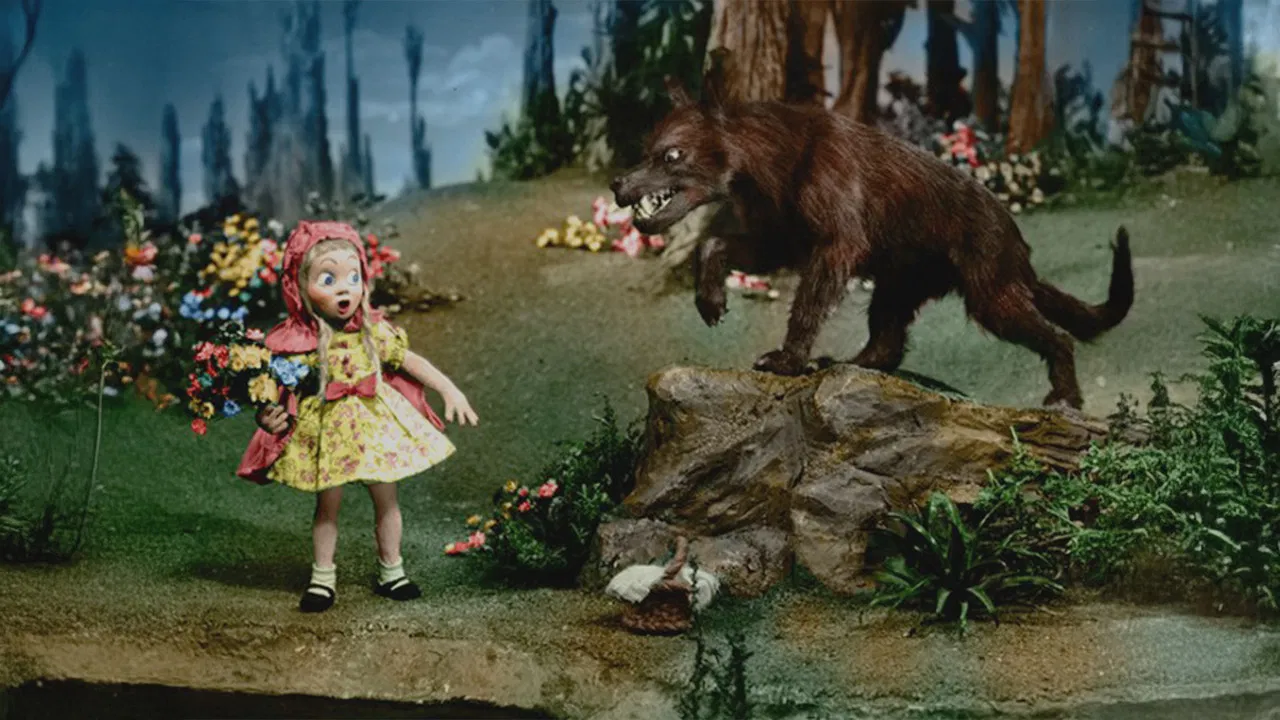 The Story of Little Red Riding Hood backdrop