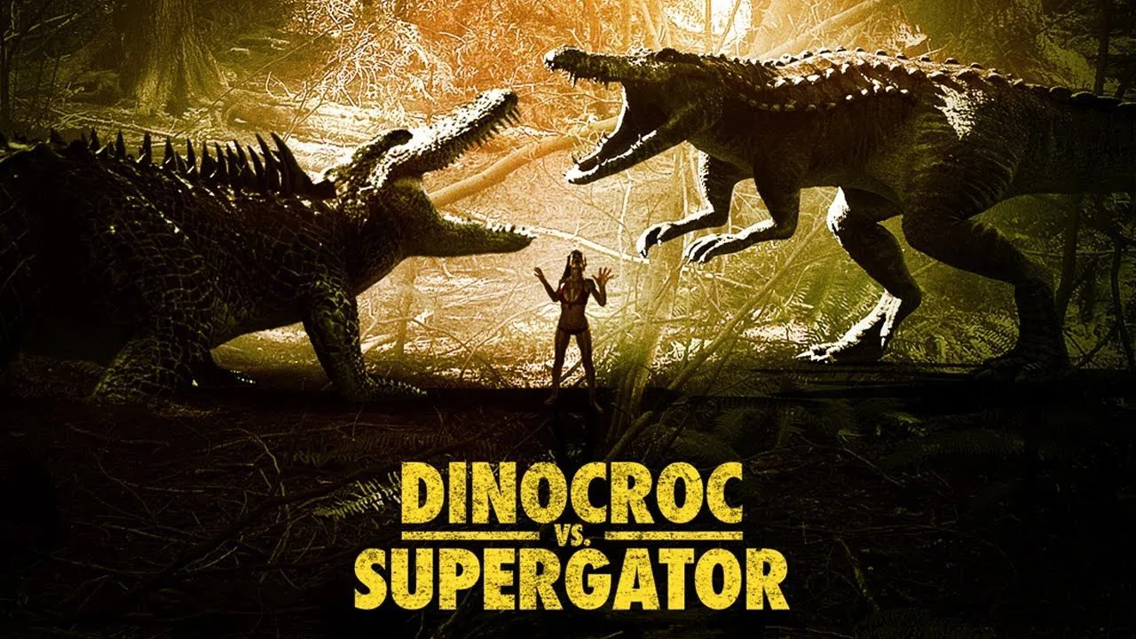 Dinocroc vs. Supergator backdrop