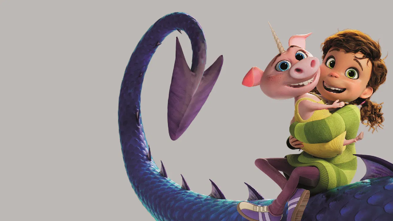 Emmi & Unipig backdrop