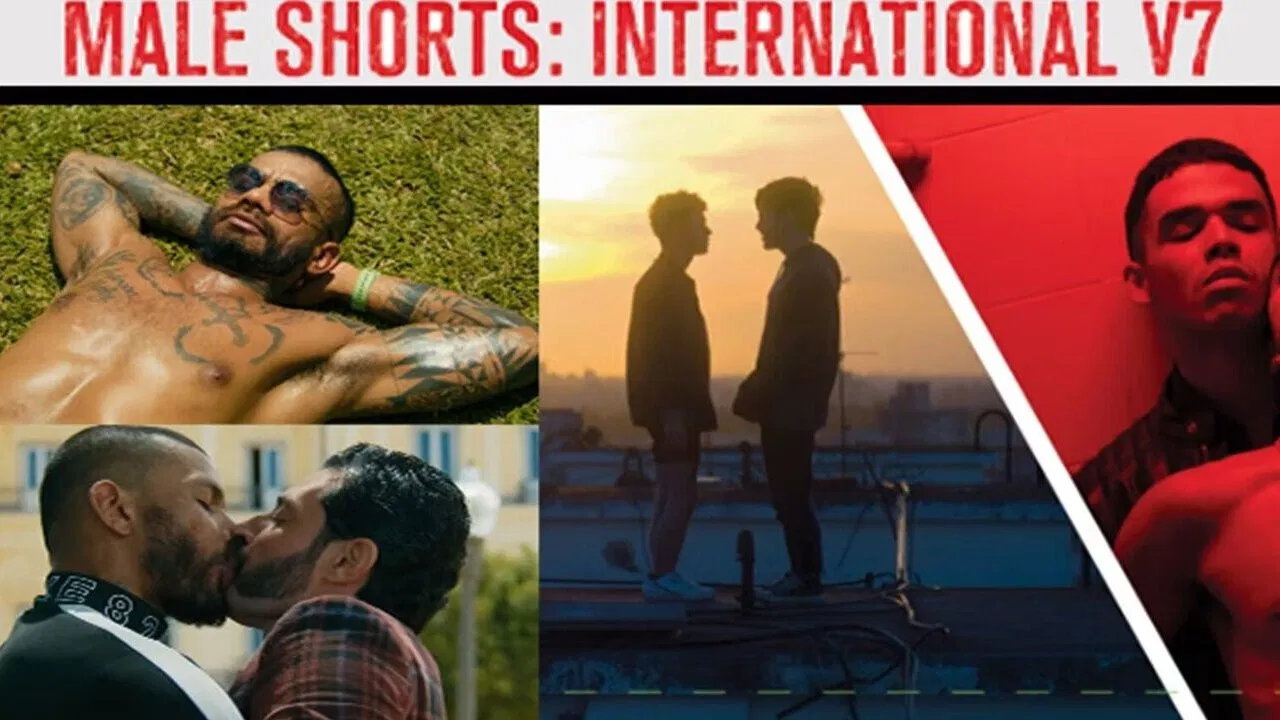 Male Shorts: International V7 backdrop