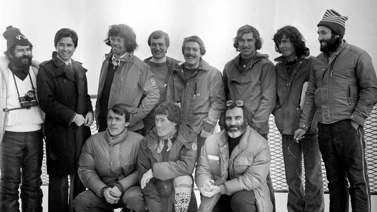 Ascent to Nanga Parbat backdrop