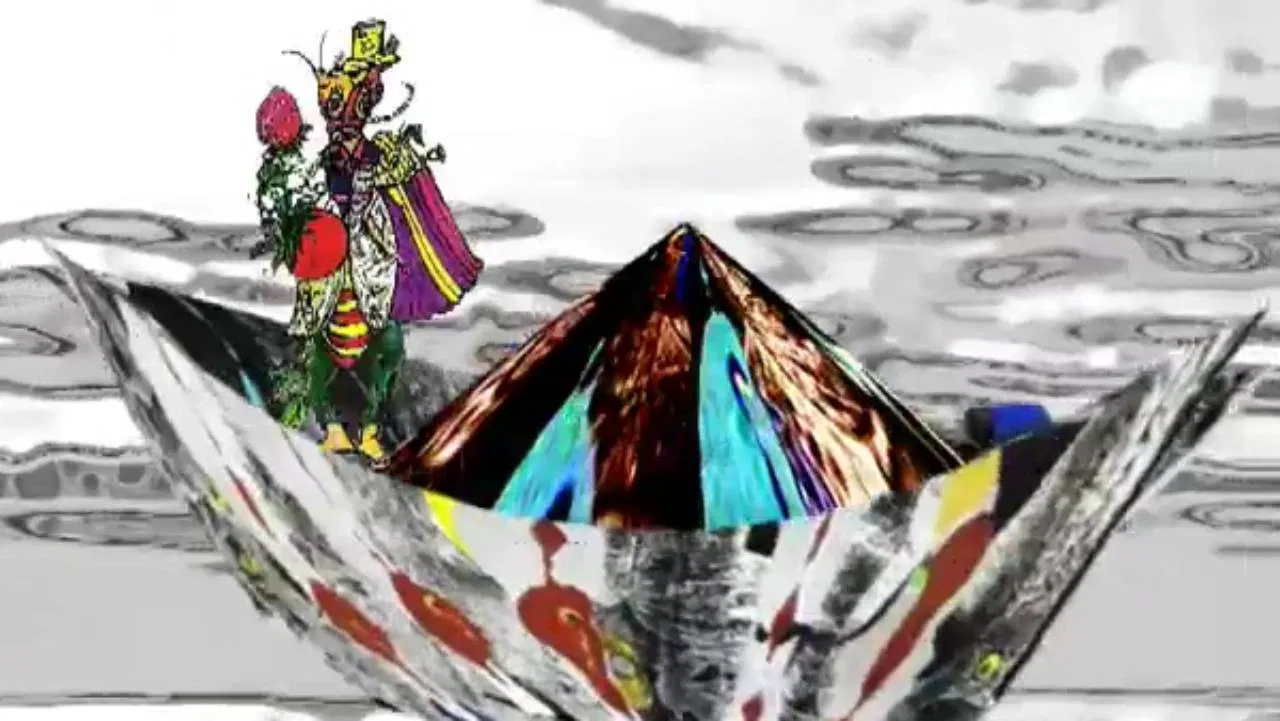 Romantic Mosaic backdrop