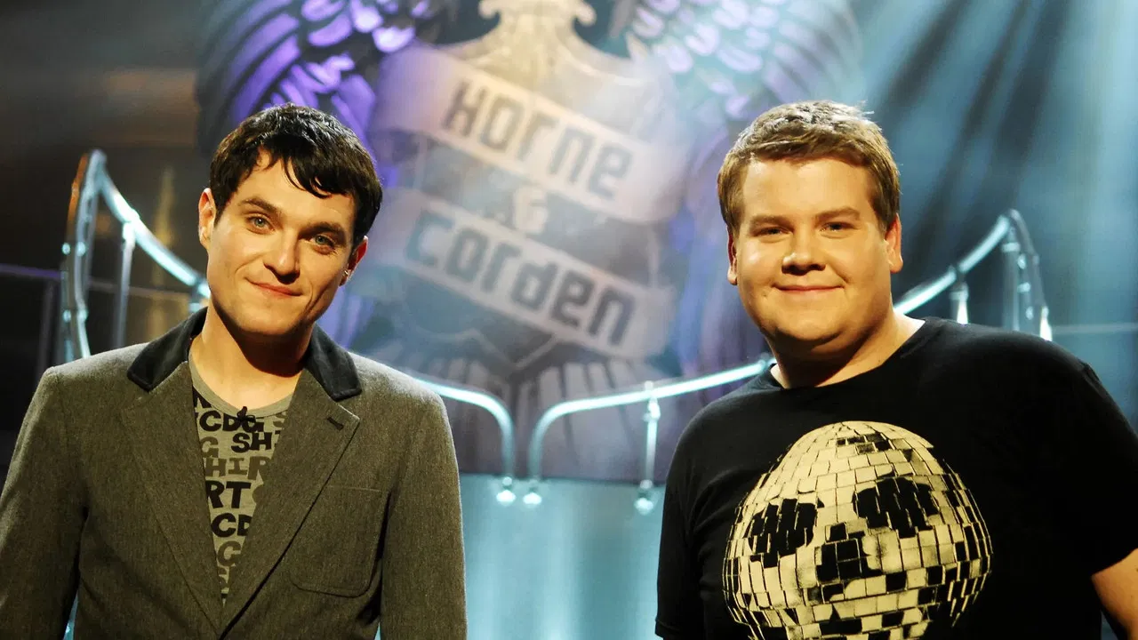 Horne & Corden backdrop