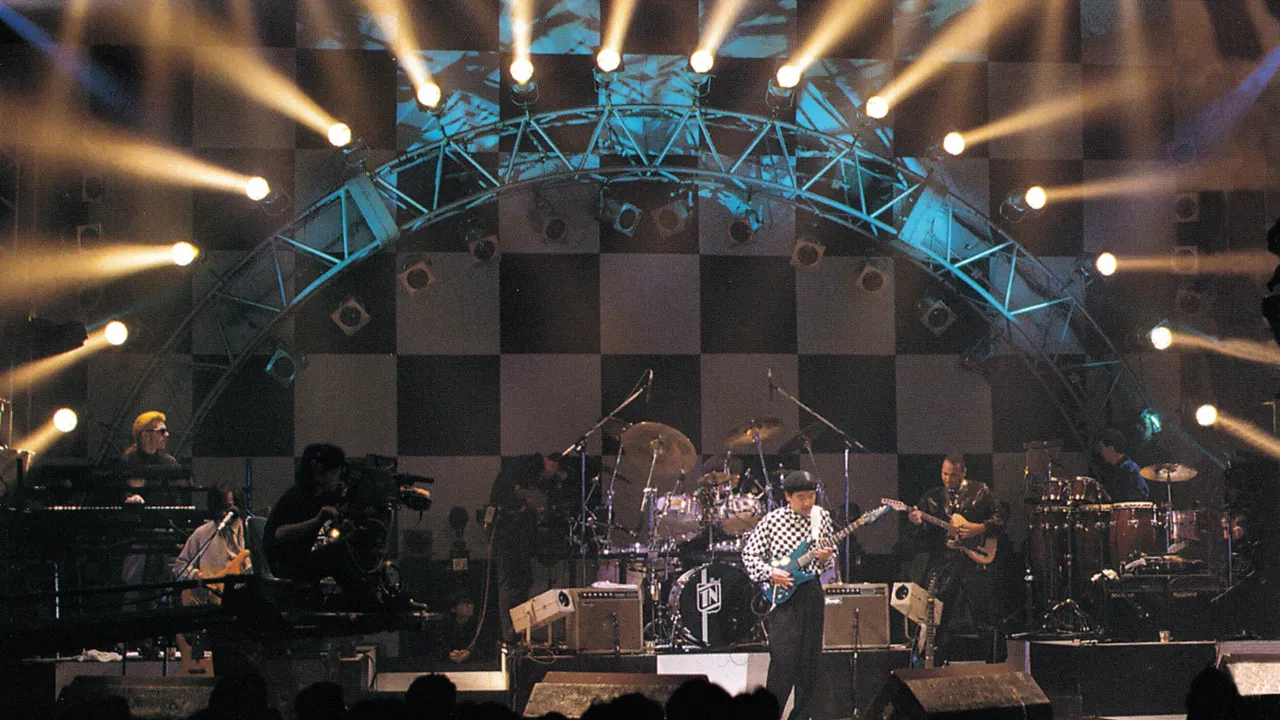 One Night Gig backdrop