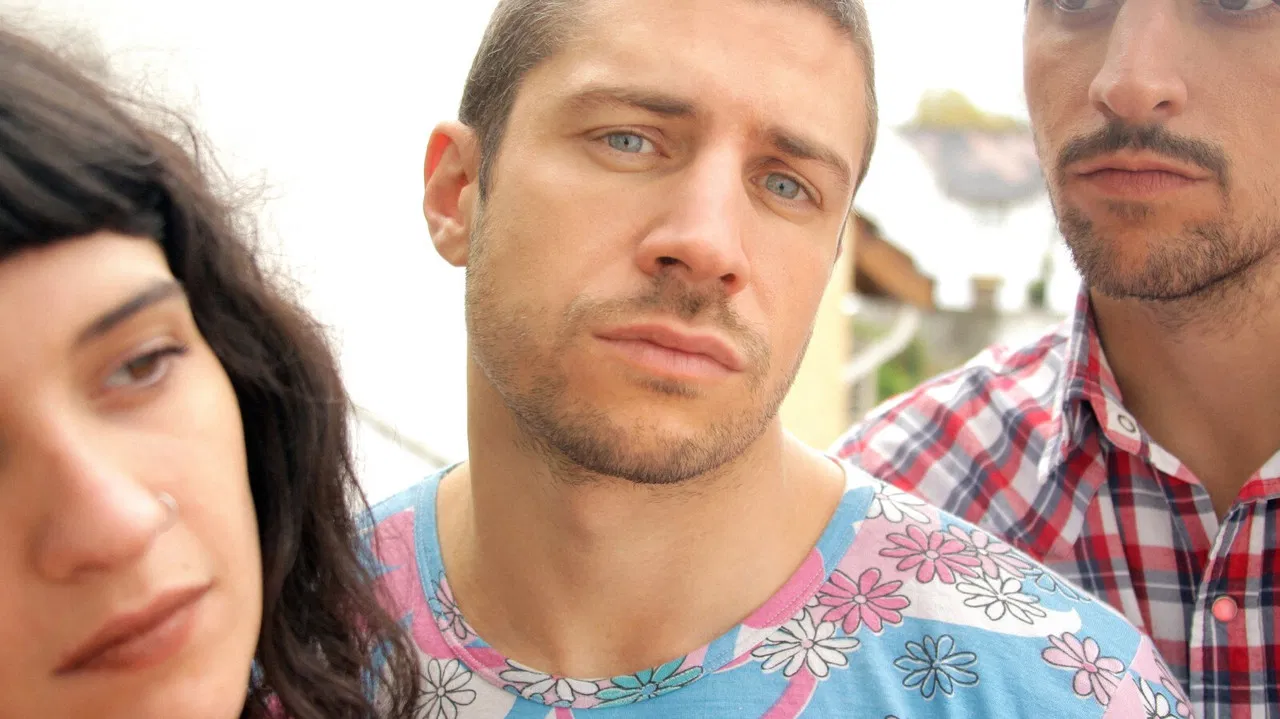 We Are Thr3e backdrop