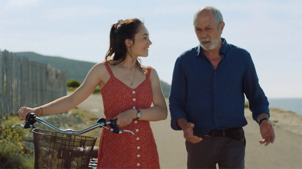 Rosalie & César backdrop