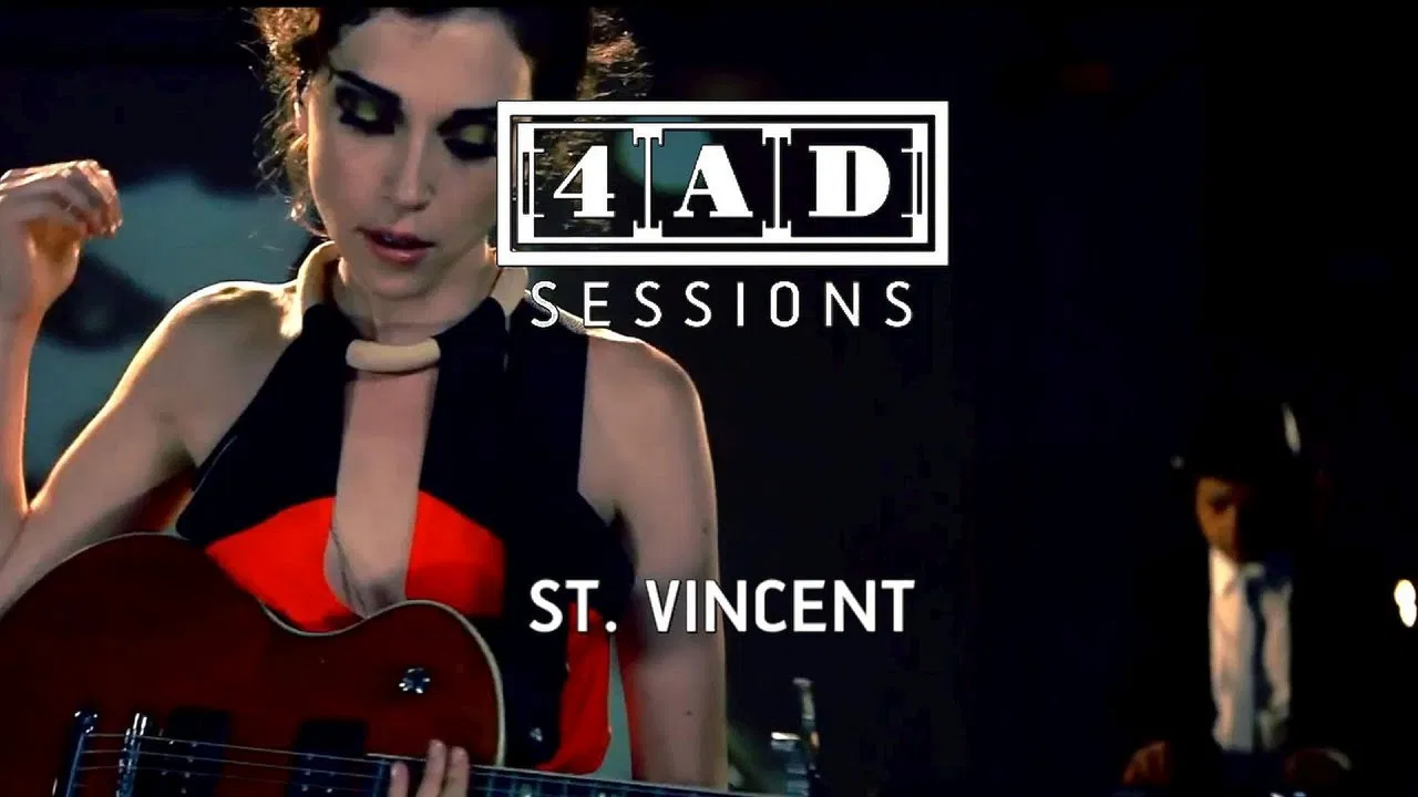 St. Vincent - 4AD Sessions backdrop