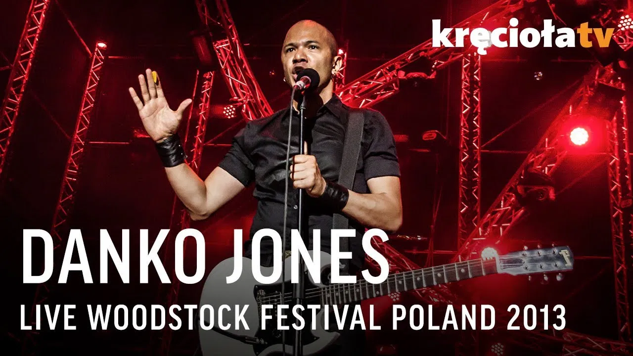 Danko Jones LIVE Woodstock Festival Poland 2013 backdrop