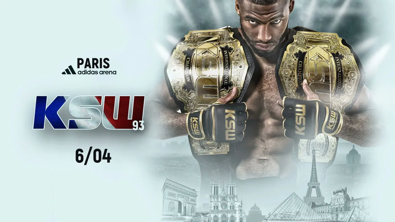 KSW 93: Paris backdrop