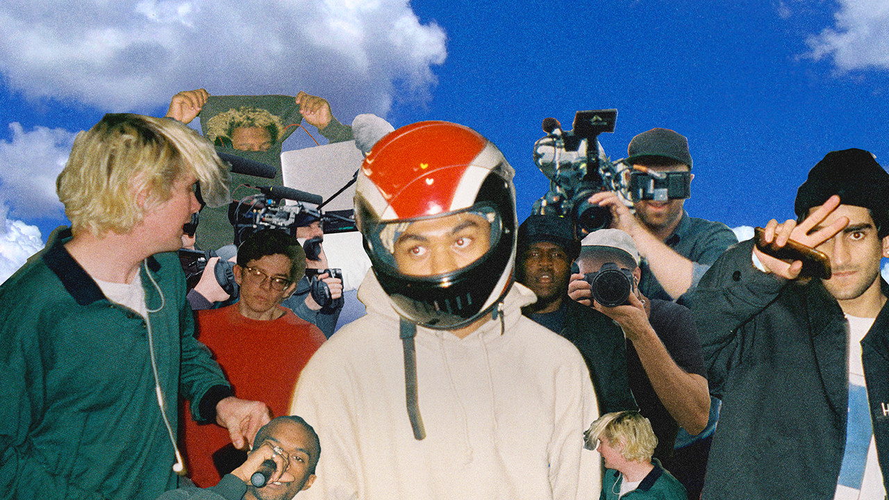 American Boyband backdrop