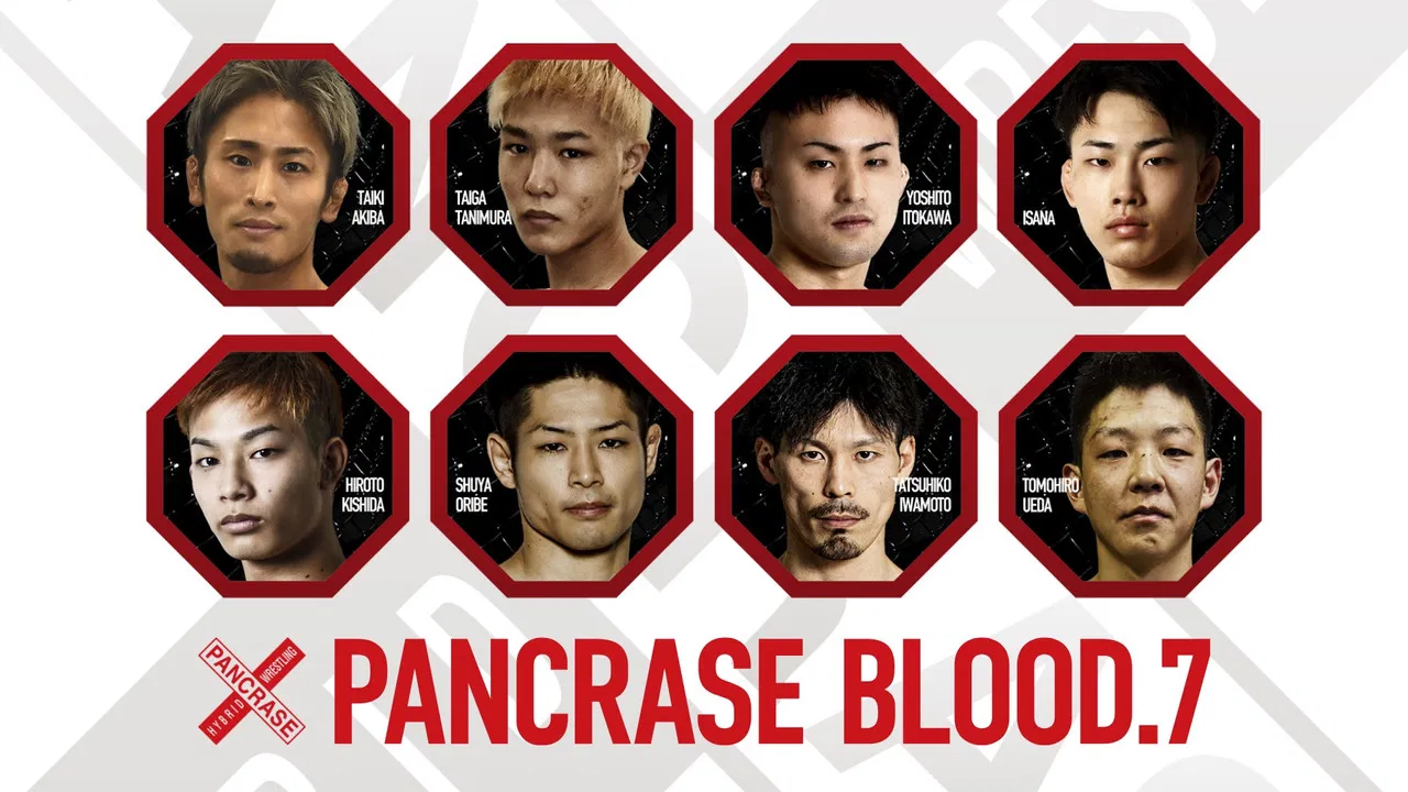PANCRASE BLOOD 7 backdrop