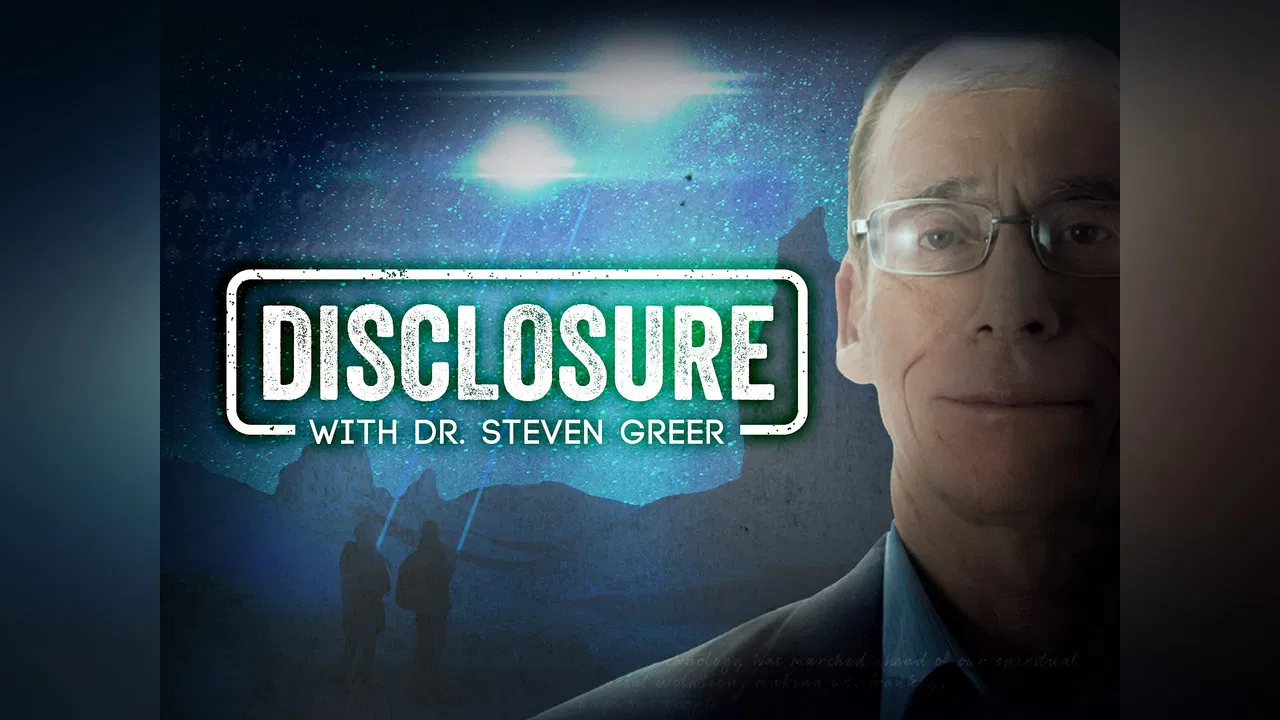 Disclosure with Dr Steven Greer backdrop