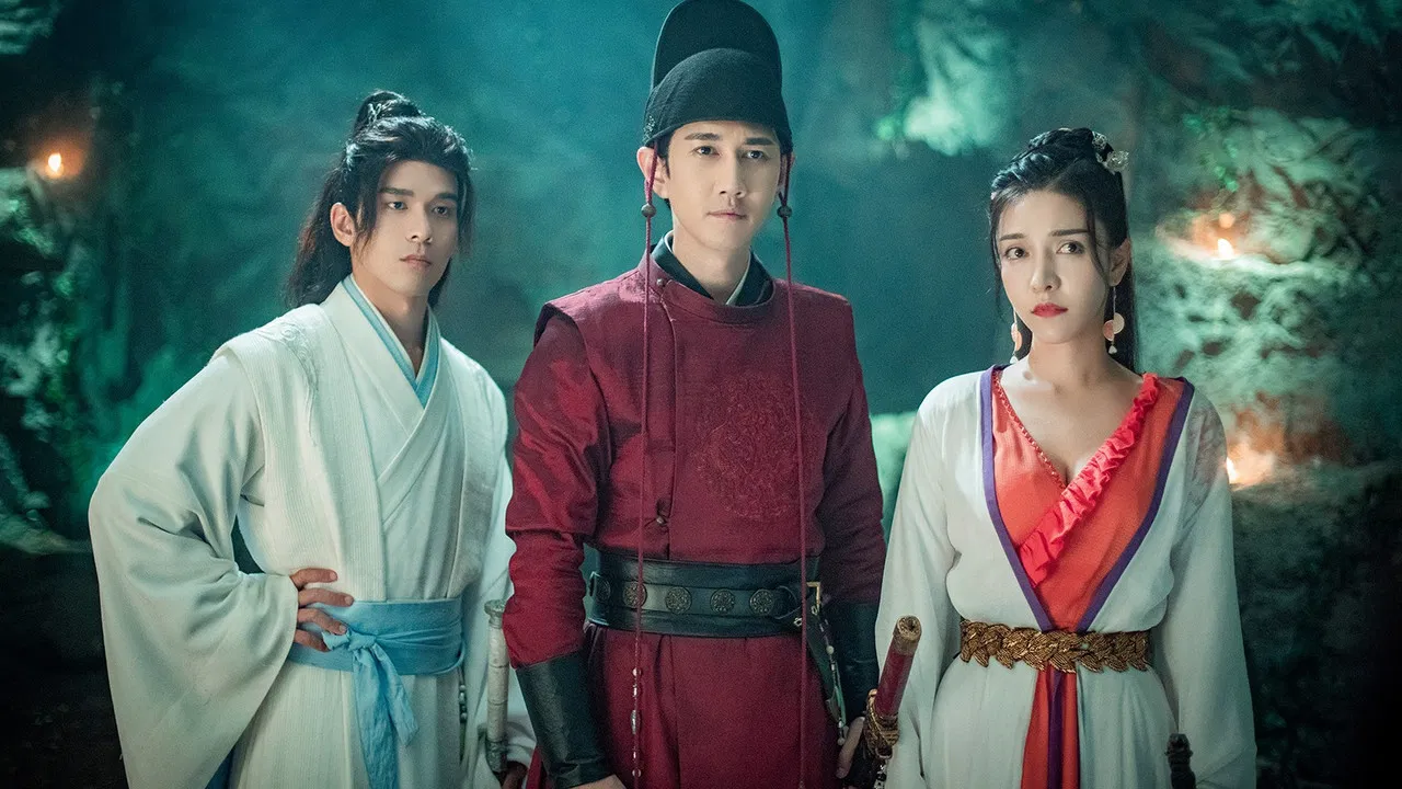 The Mouse and the Cat:  Nine Ghosts Blood Wolf backdrop