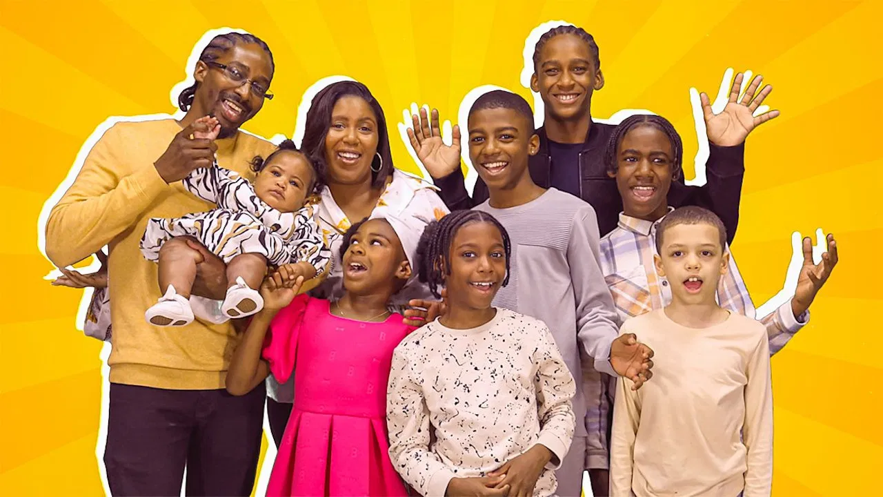 Meet the McQueens backdrop