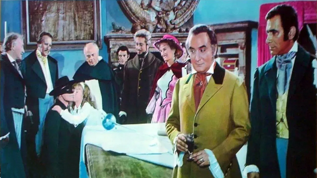 Zorro in the Court of Spain backdrop