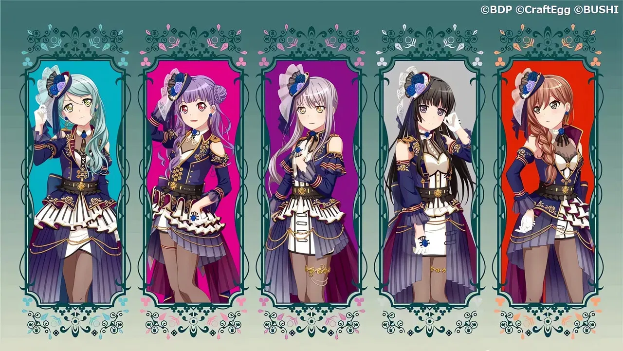 BanG Dream! Episode of Roselia Day 1: Weißklee backdrop