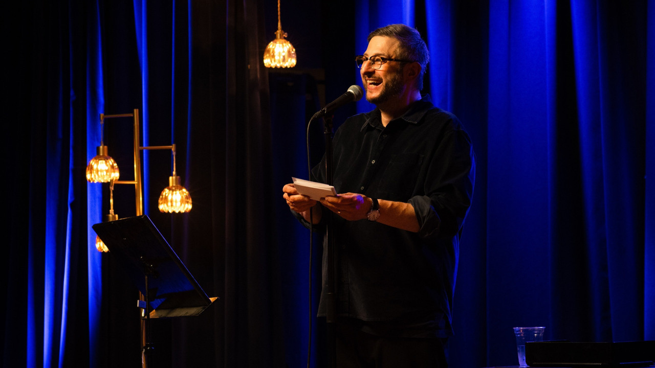 Eugene Mirman: Here Comes The Whimsy backdrop