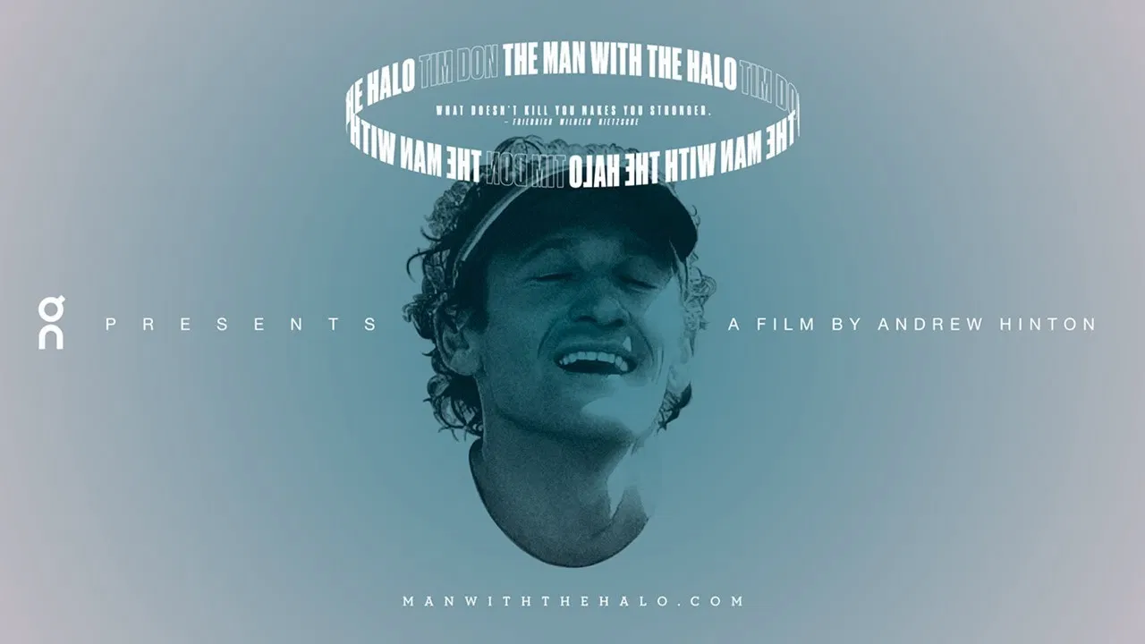 The Man with the Halo backdrop