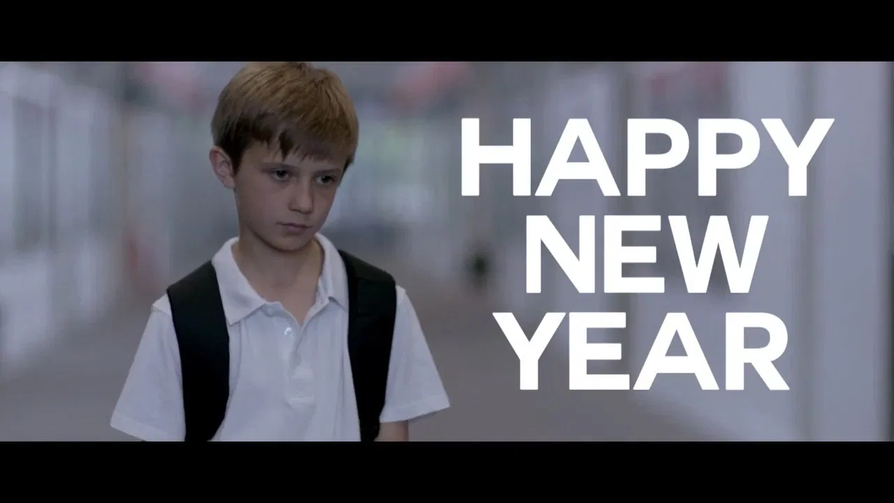 Happy New Year backdrop