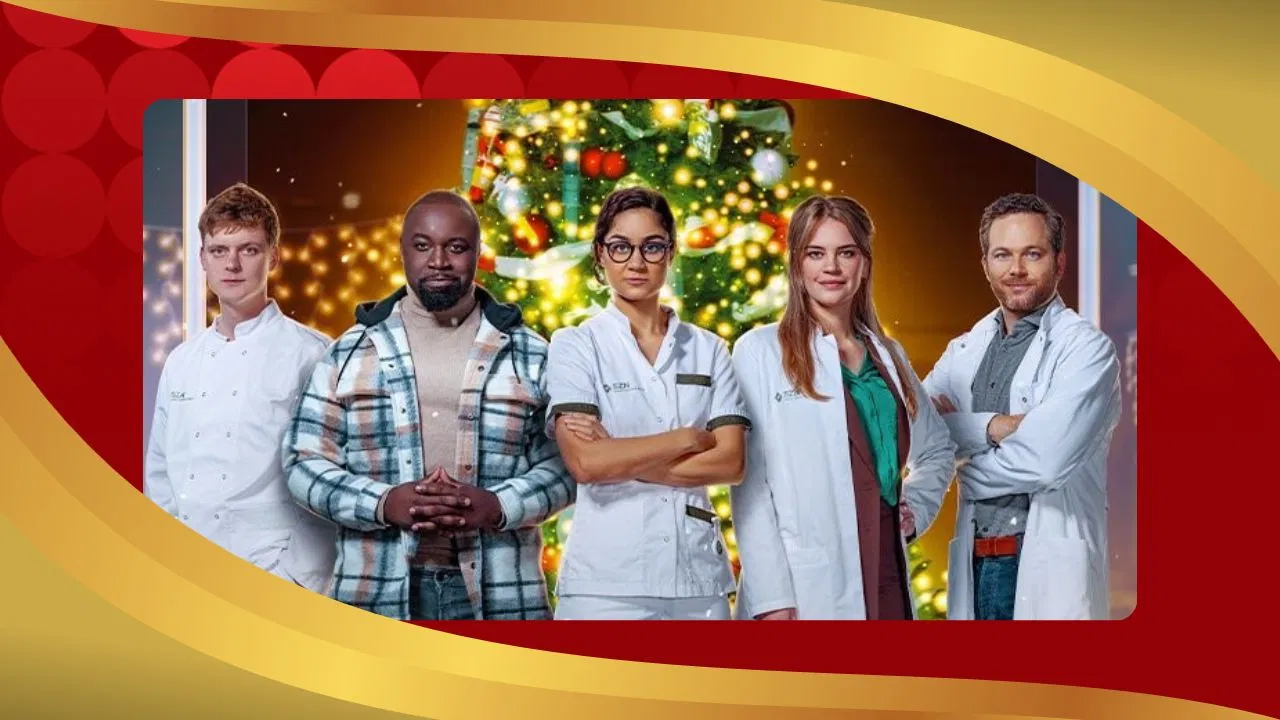 Eerste Hulp Bij Kerst backdrop