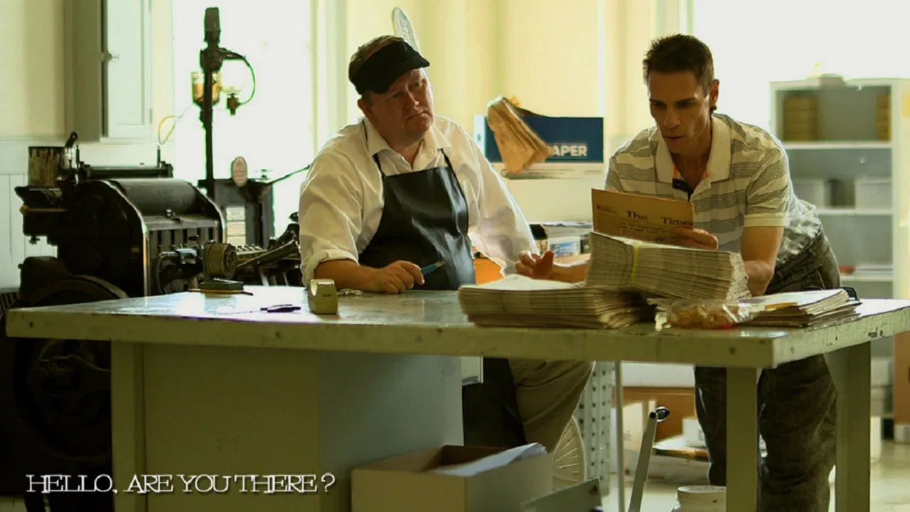 Hello Are You There? backdrop