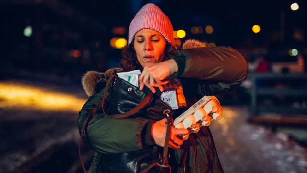 Ein Regenbogen zu Weihnachten backdrop
