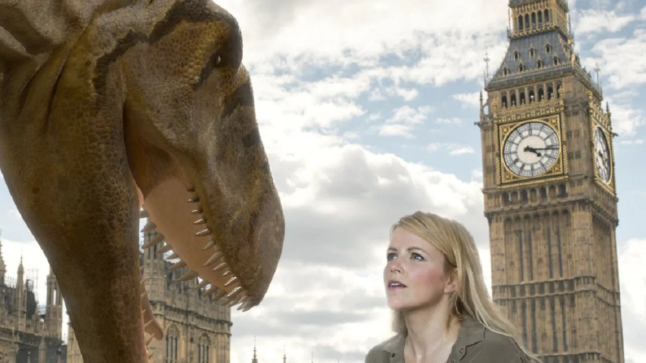 Dinosaur Britain backdrop