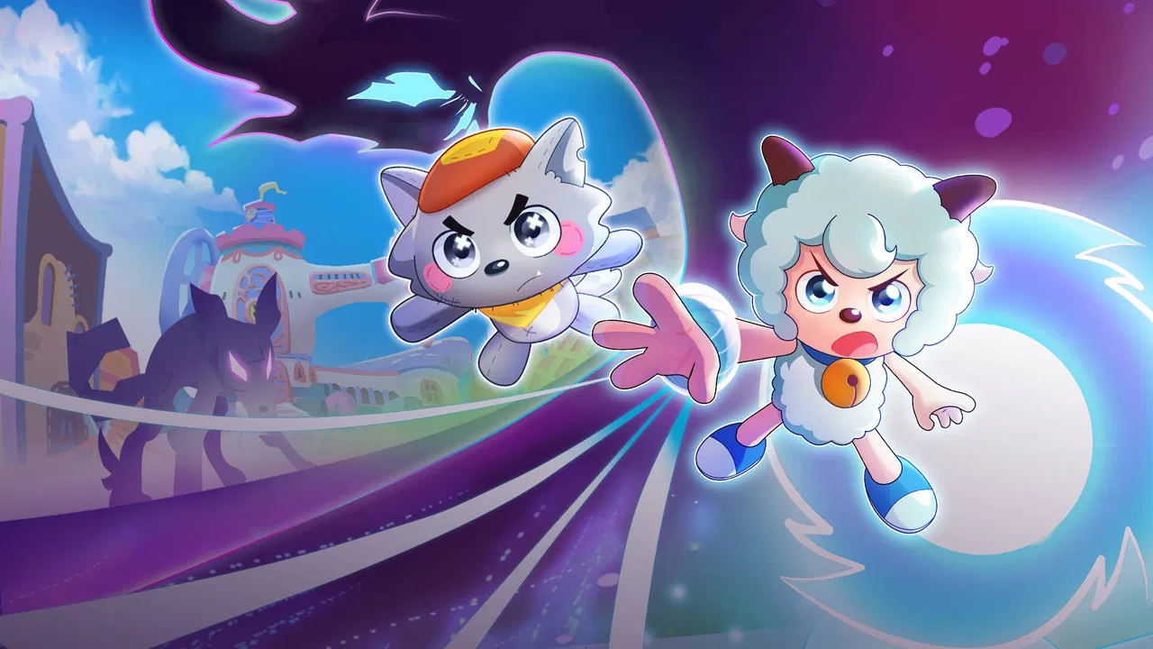 喜羊羊与灰太狼之狂野新宇宙 backdrop